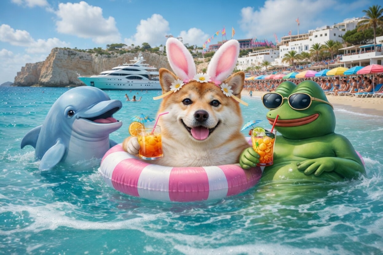 Easter Inu Beach Party